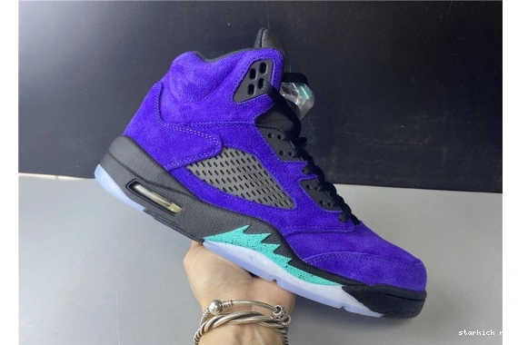 Air Retro Grape 5 Jordan Alternate 136027-500 136027-500 0911